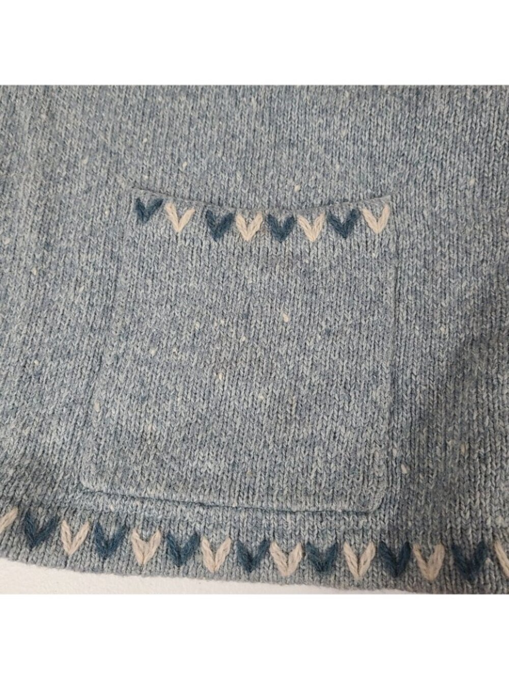 Woolrich Wool/Ramie Blend Cardigan Sweater Long Sleeve Cottagecore Women's XL - Picture 8 of 16